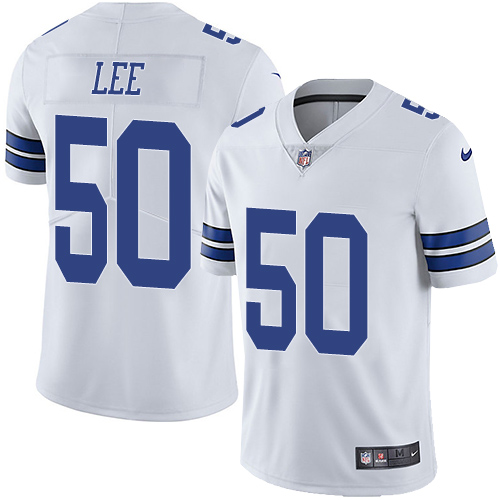2019 men Dallas Cowboys 50 white Nike Vapor Untouchable Limited NFL Jersey